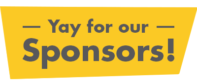 Yay for our Sponsors!