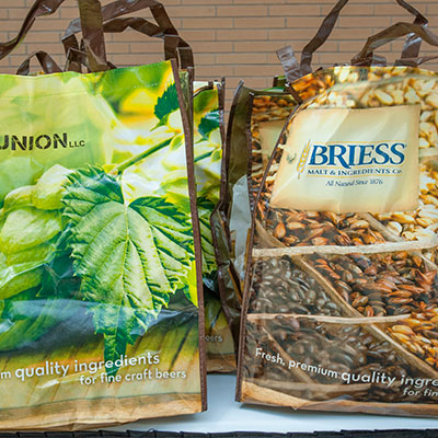 Homebrewer Conference bag sponsor